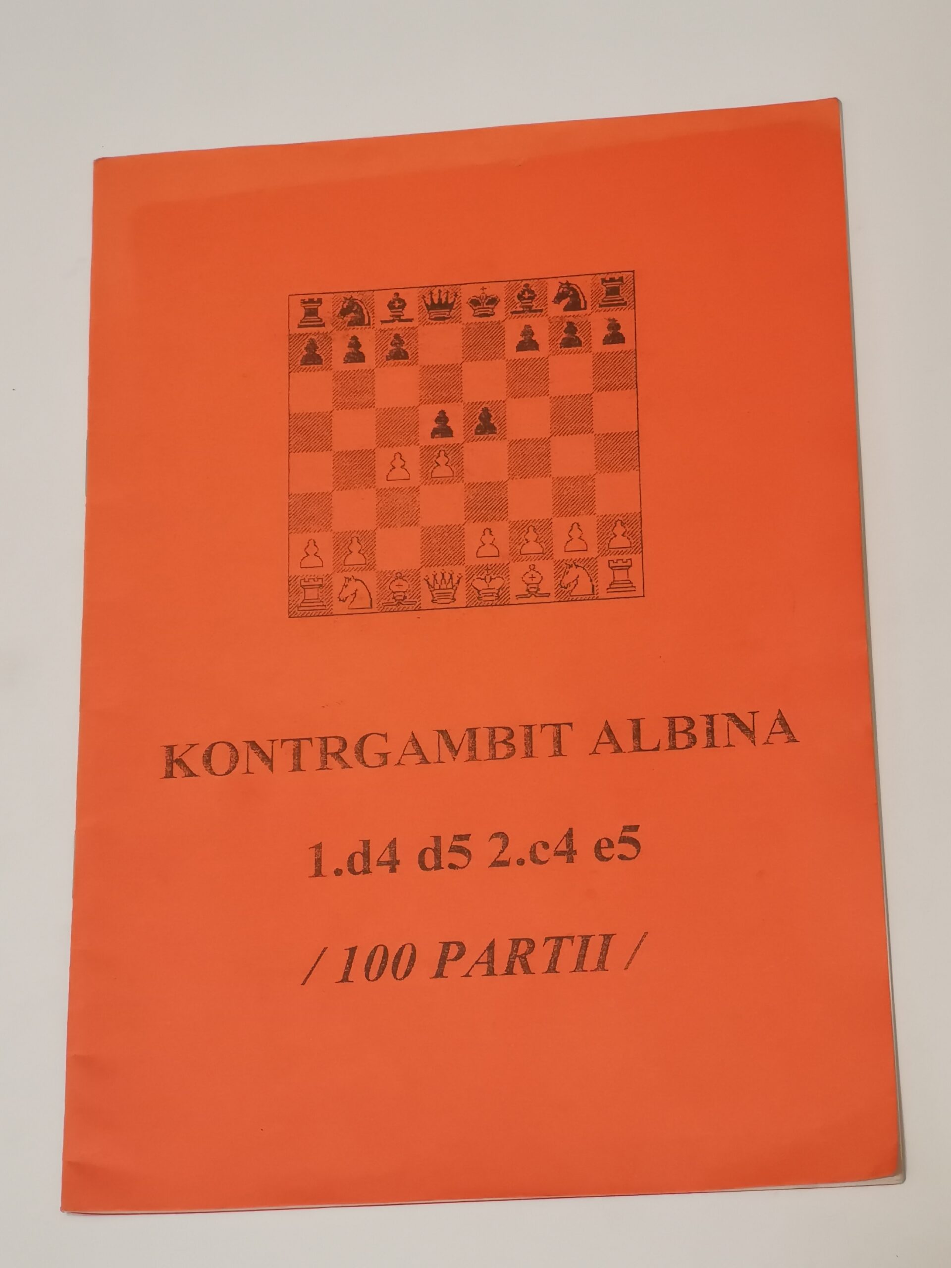 517# Broszura – Kontrgambit Albina 1.d4 d5 2.c4 e5 (100 partii) (A.Doniec)
