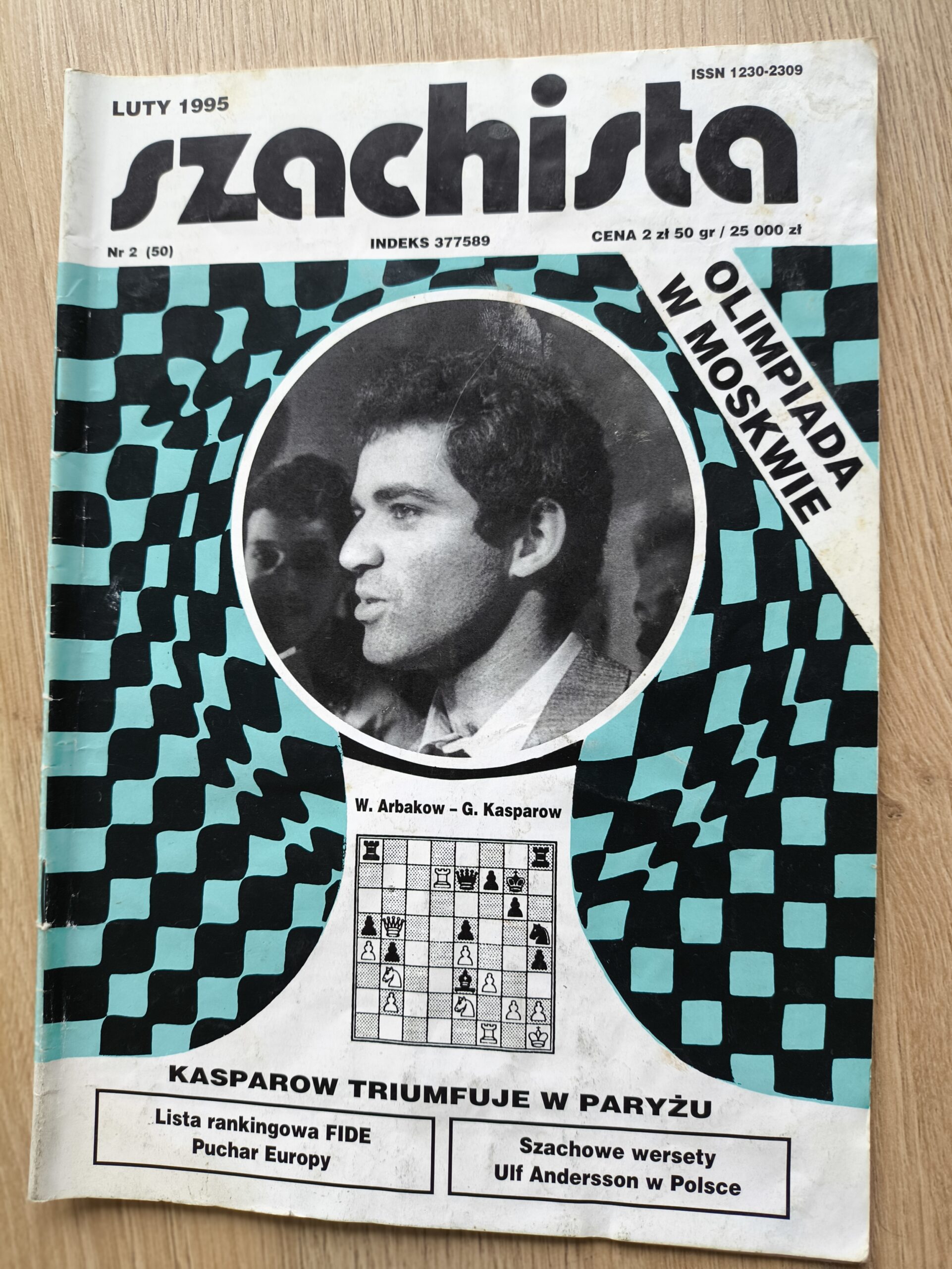 1201# Miesięcznik SZACHISTA luty 1995
